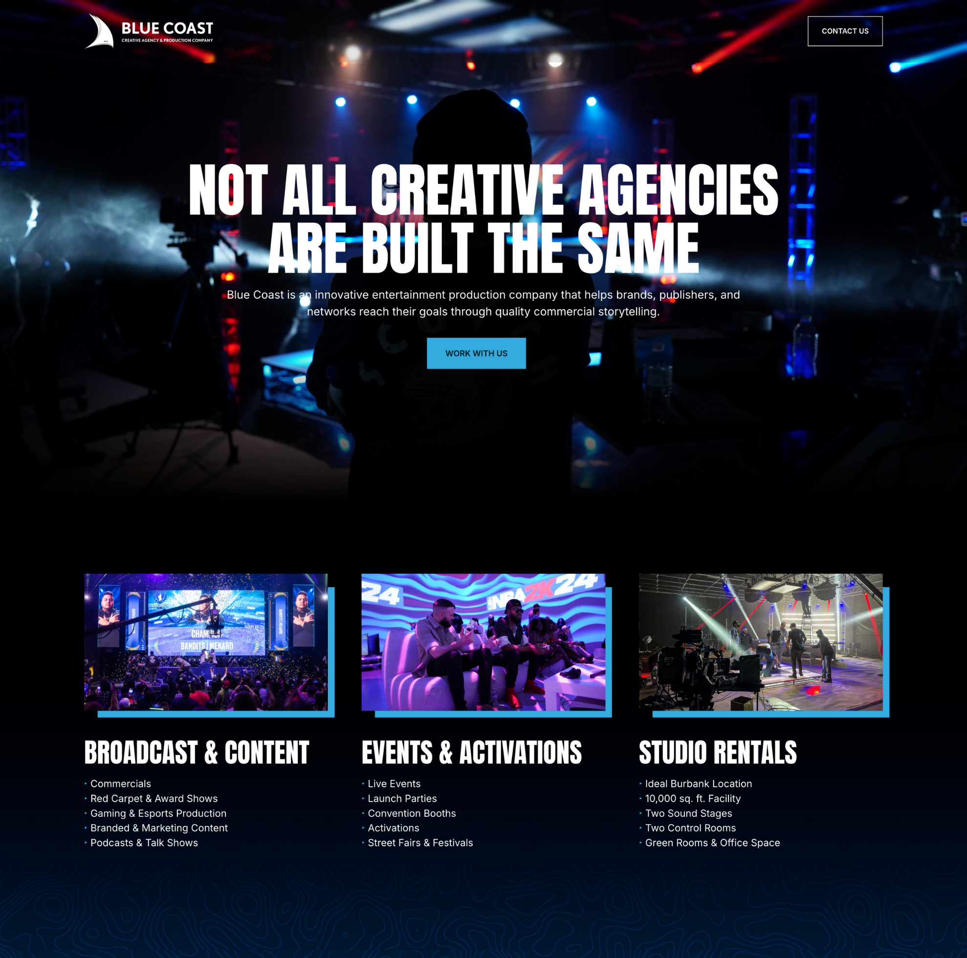 Norwood Social Co current website screenshot